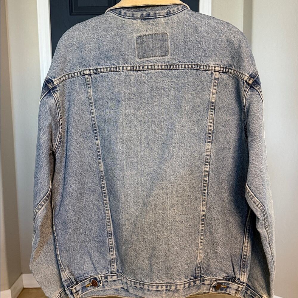 Vintage 90’s Arizona Jean Company Denim Jacket with pockets Med - Picture 7 of 10